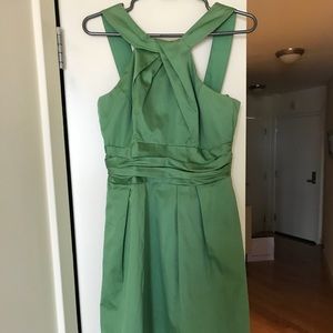 David’s bridal cotton bridesmaid dress.